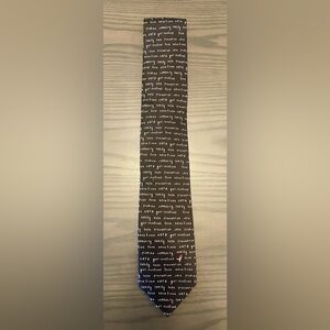 Knots for Hope Breast Cancer Black Tie with Pink Text- Susan G Komen